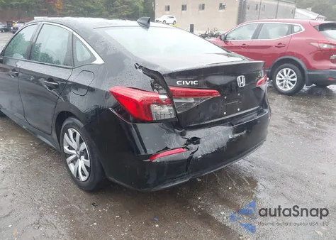 2022 Honda Civic Lx z USA, uszkodzony, nr VIN 2HGFE2F25NH518013
